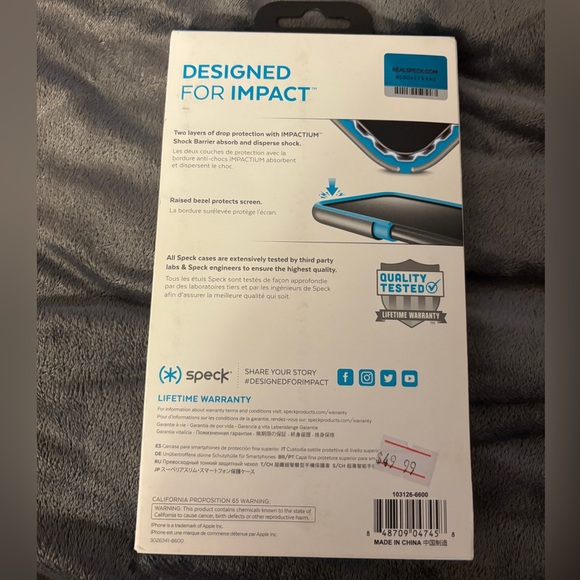 NWT speck iPhone case purple 6s plus, 7 plus, 8 plus - Picture 3 of 5